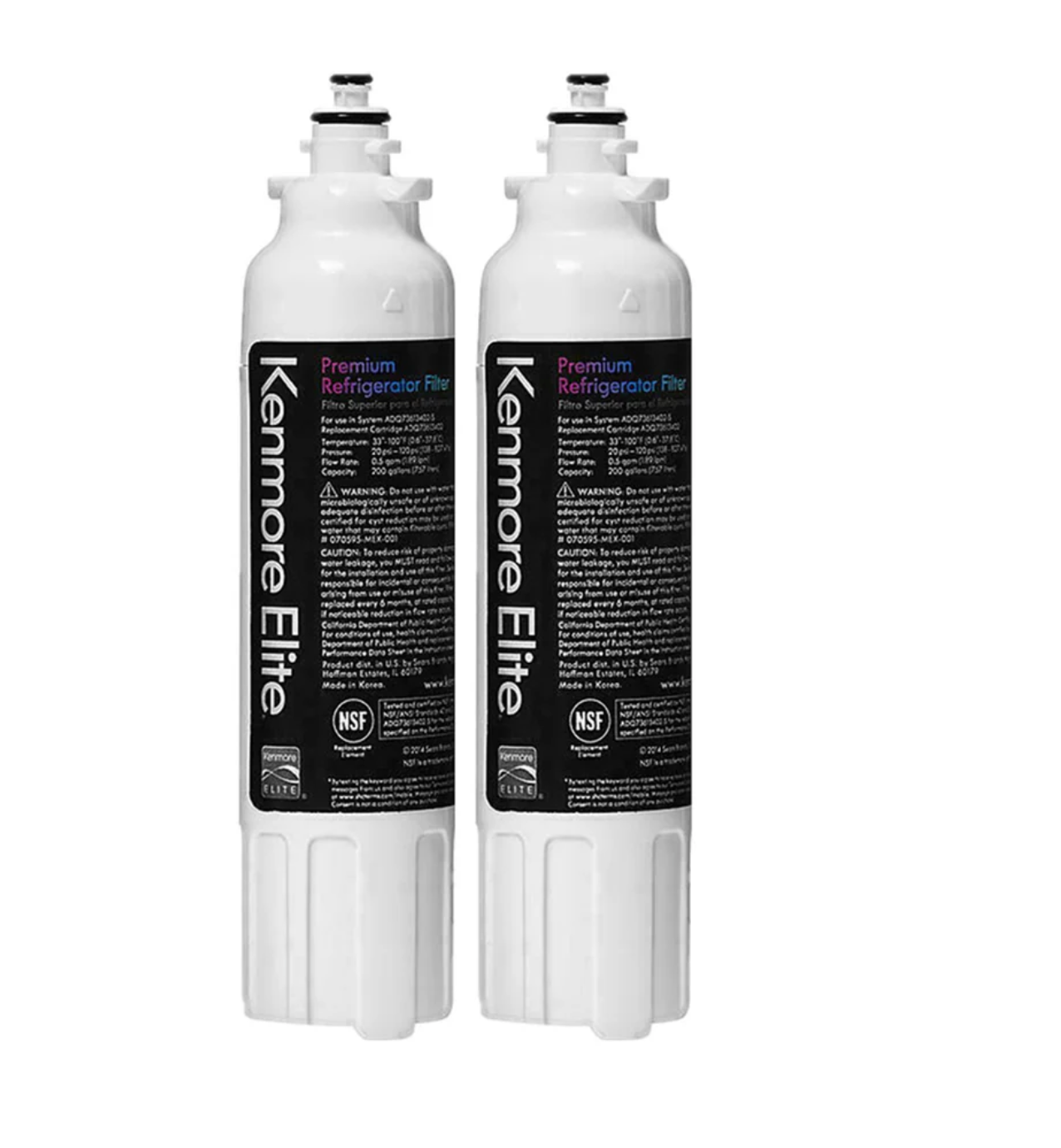 Kenmore Elite 9490 Refrigerator Water Filter (2 Pack)