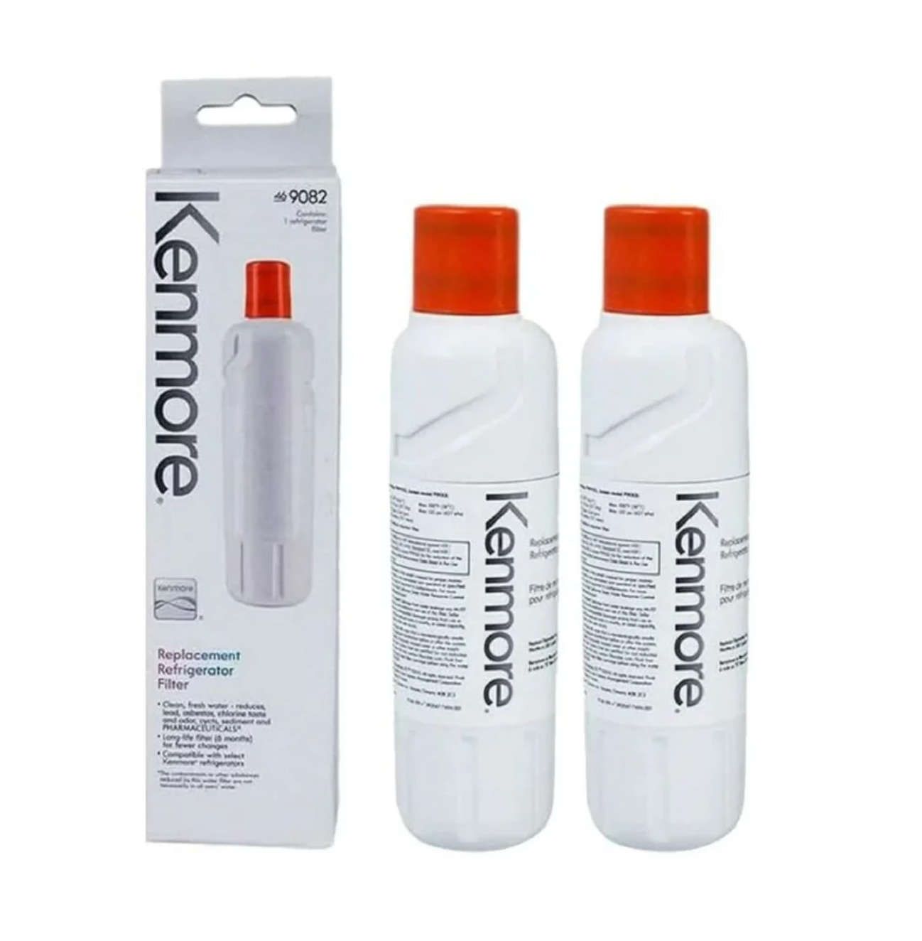 Kenmore 9082 Replacement Refrigerator Water Filter 2 Pack
