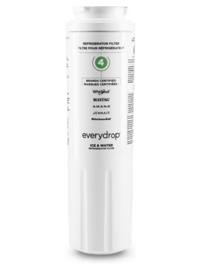 Everydrop by Whirlpool Ice and Water Refrigerator Filter 4, EDR4RXD1, Single-Pack Green